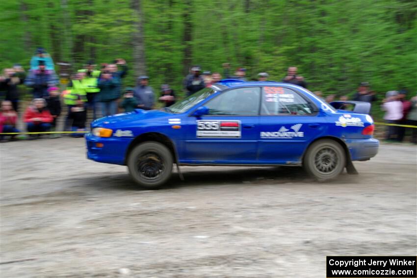 Connor Himes / Elliot Prusi Subaru Impreza on SS6, Steamboat II.
