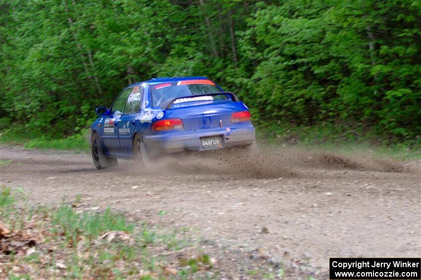 Connor Himes / Elliot Prusi Subaru Impreza on SS6, Steamboat II.