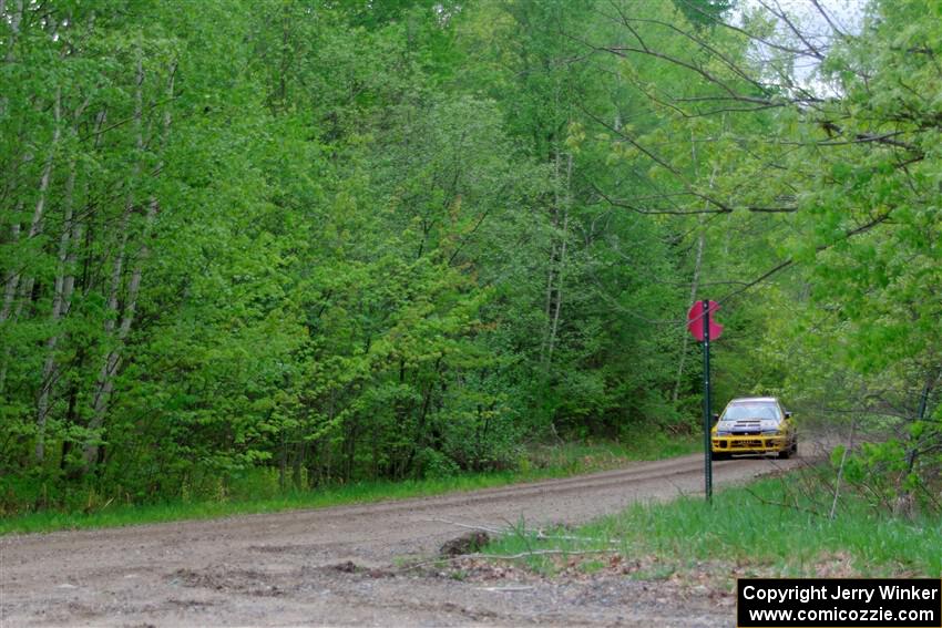 Steve Gingras / Katie Gingras Subaru Impreza on SS6, Steamboat II.