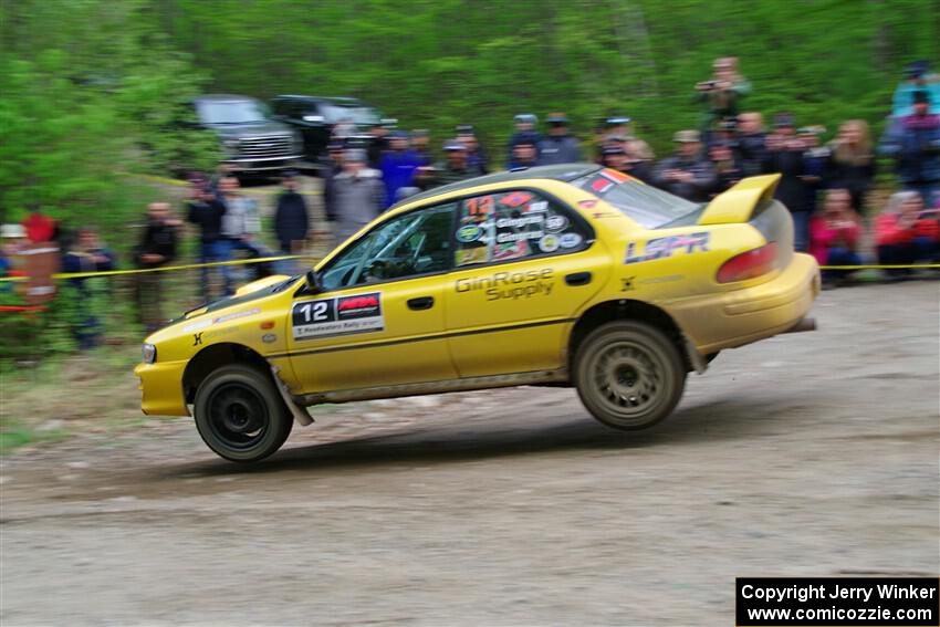 Steve Gingras / Katie Gingras Subaru Impreza on SS6, Steamboat II.