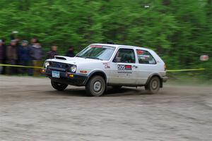 Josh Nykanen / Charlotte Himes VW GTI on SS6, Steamboat II.