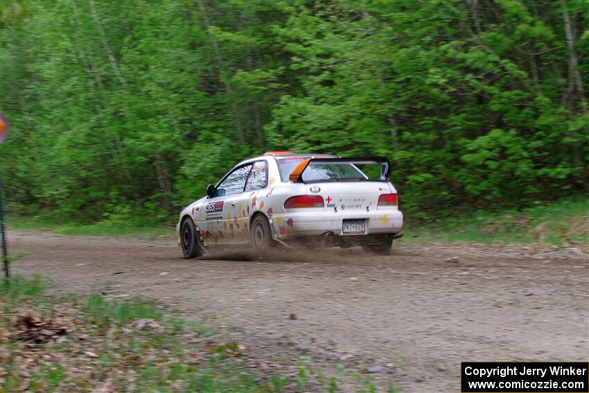 Richard Donovan / Andrew Rausch Subaru Impreza on SS6, Steamboat II.