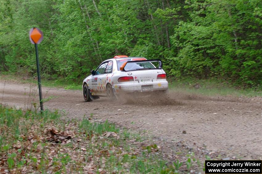 Richard Donovan / Andrew Rausch Subaru Impreza on SS6, Steamboat II.
