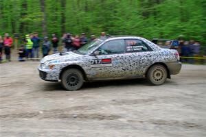 Peter Farrow / Jackson Sedivy Subaru WRX on SS6, Steamboat II.
