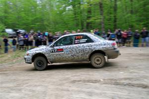 Peter Farrow / Jackson Sedivy Subaru WRX on SS6, Steamboat II.