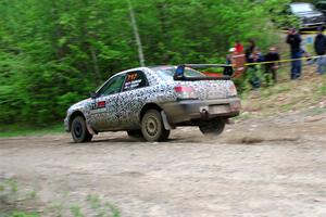 Peter Farrow / Jackson Sedivy Subaru WRX on SS6, Steamboat II.