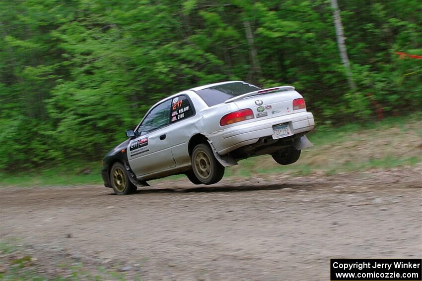 Jack Nelson / Isaac Zink Subaru Impreza on SS6, Steamboat II.