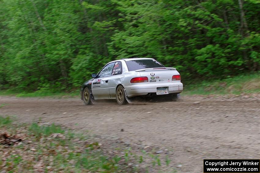 Jack Nelson / Isaac Zink Subaru Impreza on SS6, Steamboat II.