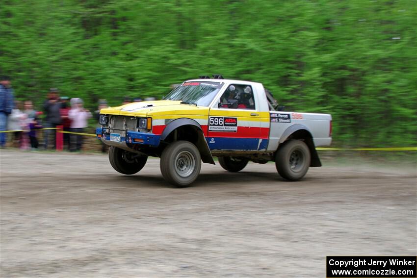 Scott Parrott / Shawn Silewski Chevy S-10 on SS6, Steamboat II.
