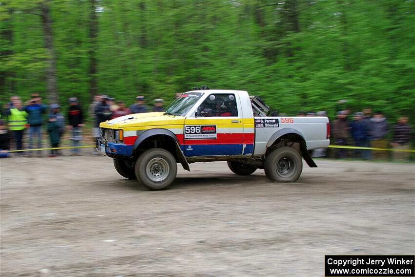Scott Parrott / Shawn Silewski Chevy S-10 on SS6, Steamboat II.