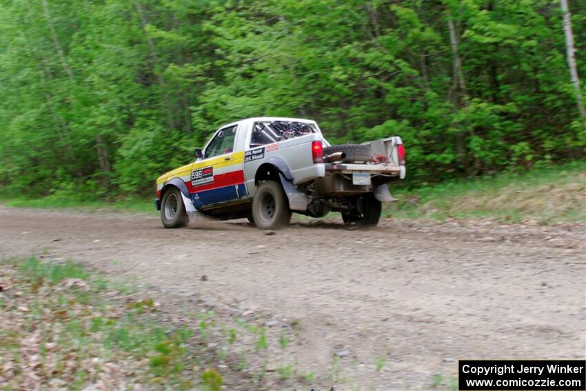 Scott Parrott / Shawn Silewski Chevy S-10 on SS6, Steamboat II.
