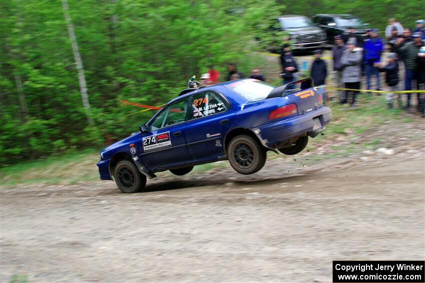 Mark Lietha / Brayden Samis Subaru Impreza 2.5RS on SS6, Steamboat II.