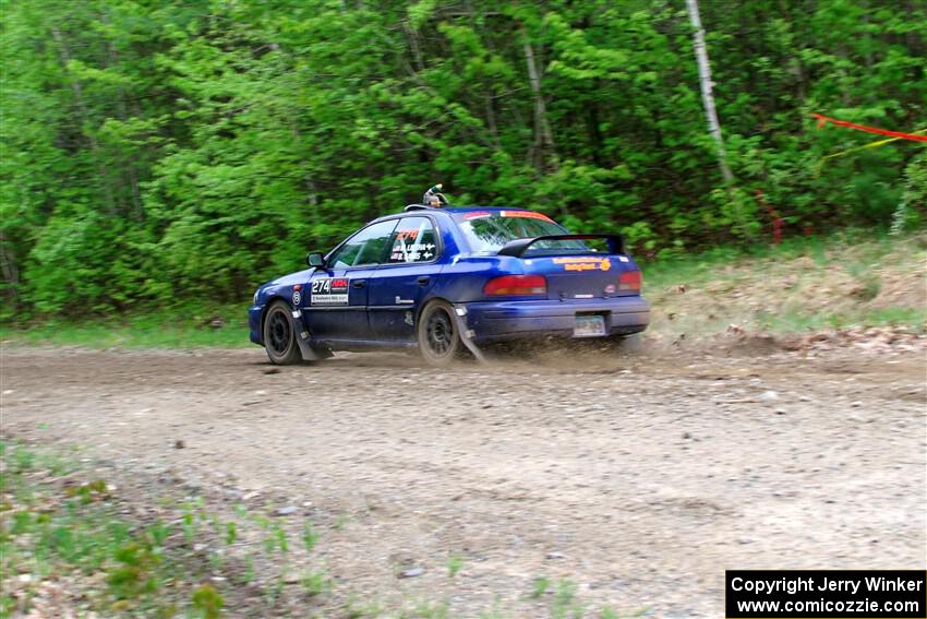 Mark Lietha / Brayden Samis Subaru Impreza 2.5RS on SS6, Steamboat II.