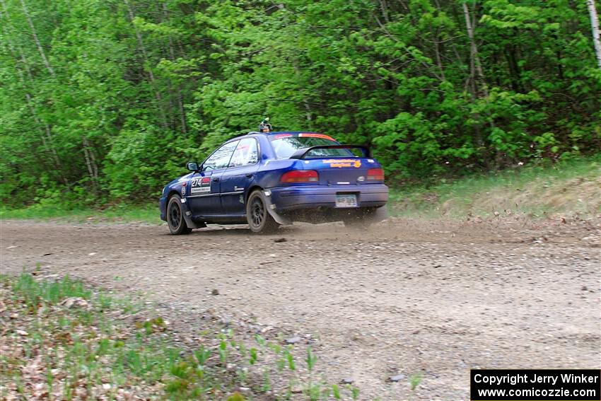 Mark Lietha / Brayden Samis Subaru Impreza 2.5RS on SS6, Steamboat II.