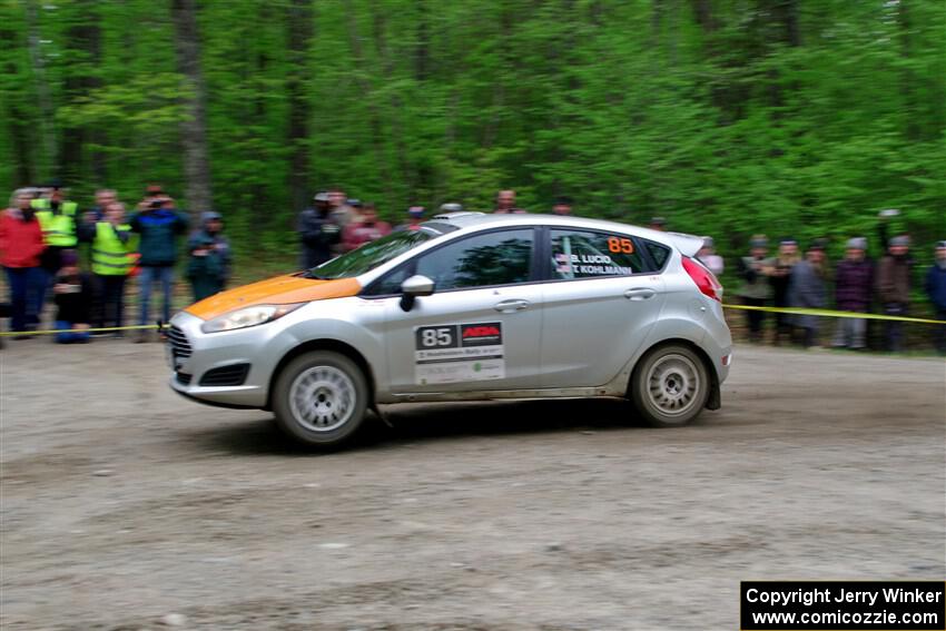 Brent Lucio / Tim Kohlmann Ford Fiesta on SS6, Steamboat II.