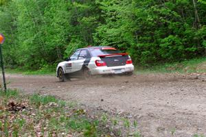 Jason Cook / Maggie Tu Subaru WRX on SS6, Steamboat II.