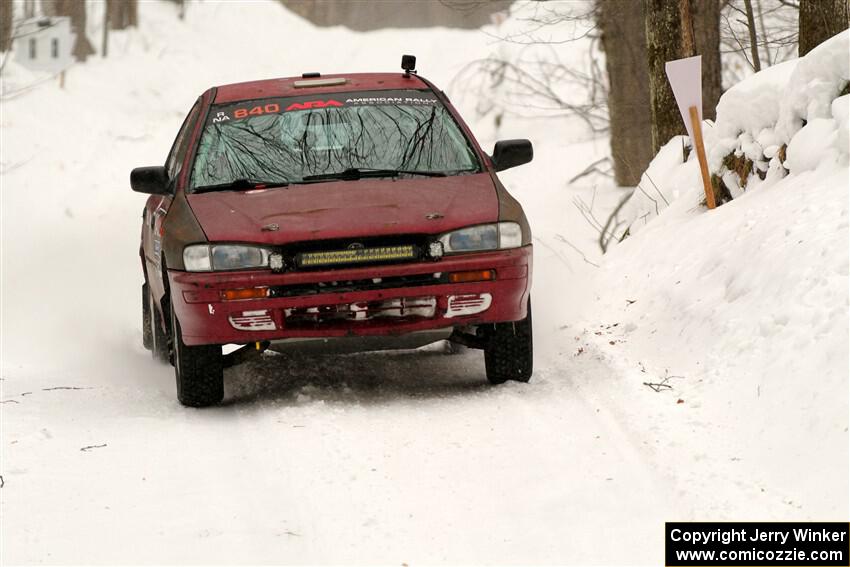 Naoki Ishibashi / Trevor Haight Subaru Impreza on SS9, Old State-Huff I.
