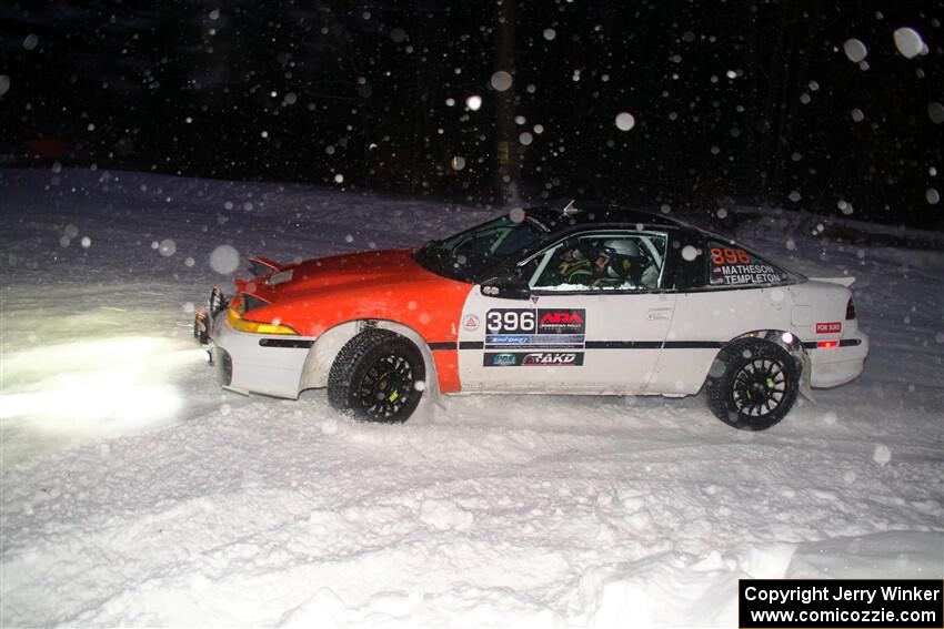 Dave Matheson / Brandon Templeton Eagle Talon TSi on SS15, Shoreline-Sage Creek I.