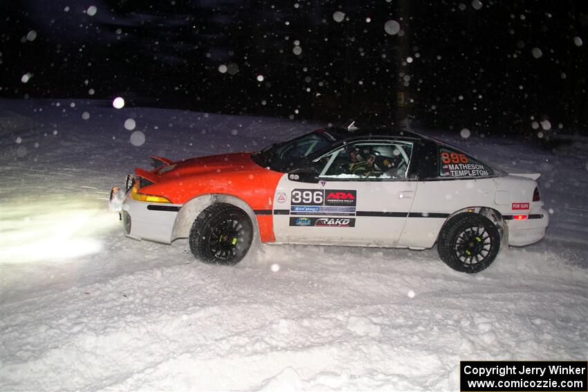 Dave Matheson / Brandon Templeton Eagle Talon TSi on SS15, Shoreline-Sage Creek I.
