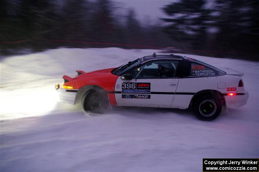 Dave Matheson / Brandon Templeton Eagle Talon TSi on SS15, Shoreline-Sage Creek I.