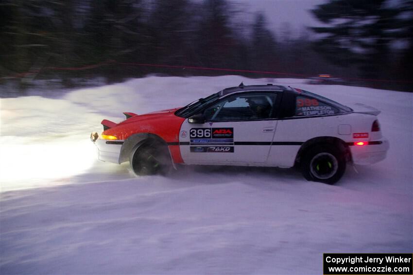 Dave Matheson / Brandon Templeton Eagle Talon TSi on SS15, Shoreline-Sage Creek I.