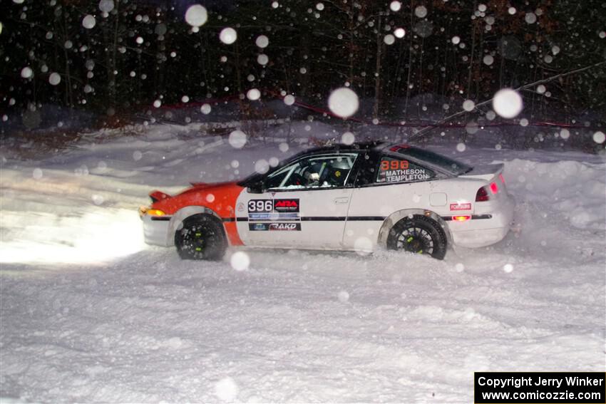 Dave Matheson / Brandon Templeton Eagle Talon TSi on SS15, Shoreline-Sage Creek I.