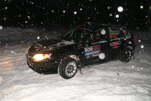 Jordan Buetow / Elena Huizar Subaru Impreza on SS15, Shoreline-Sage Creek I.