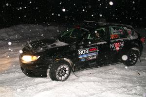 Jordan Buetow / Elena Huizar Subaru Impreza on SS15, Shoreline-Sage Creek I.