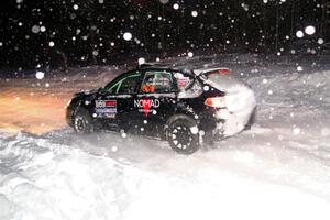 Jordan Buetow / Elena Huizar Subaru Impreza on SS15, Shoreline-Sage Creek I.