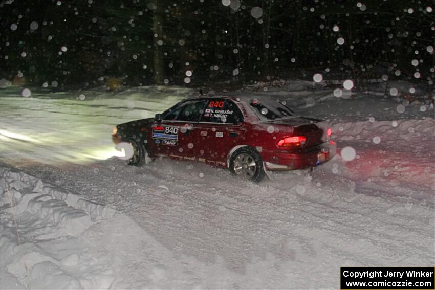 Naoki Ishibashi / Trevor Haight Subaru Impreza on SS15, Shoreline-Sage Creek I.