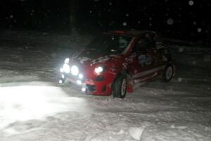 Fabrizio Mirandola / Betsy Nguyen Fiat 500 Abarth on SS15, Shoreline-Sage Creek I.