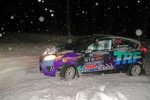 Imogen Thompson / Steve Harrell Ford Fiesta on SS15, Shoreline-Sage Creek I.