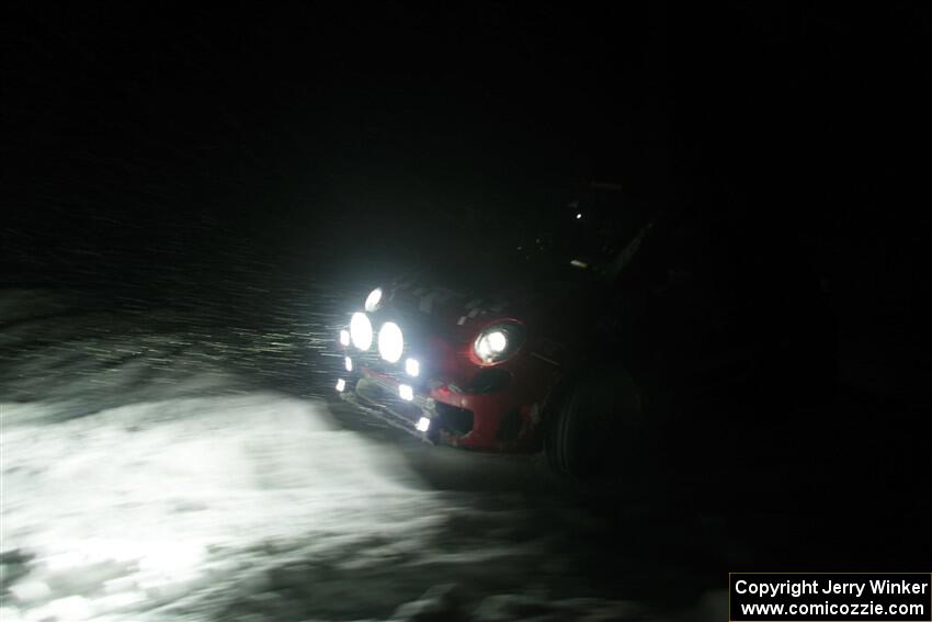 Fabrizio Mirandola / Betsy Nguyen Fiat 500 Abarth on SS15, Shoreline-Sage Creek I.