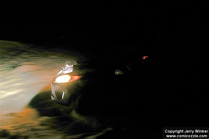Imogen Thompson / Steve Harrell Ford Fiesta on SS15, Shoreline-Sage Creek I.