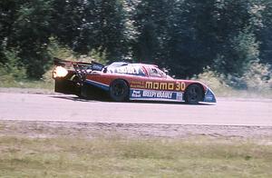 Gianpiero Moretti / Desire Wilson March 83G/Porsche before its huge crash.