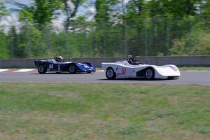 Frank Gigler's Spec Racer Ford 3 and Peter Jankovskis' Spec Racer Ford