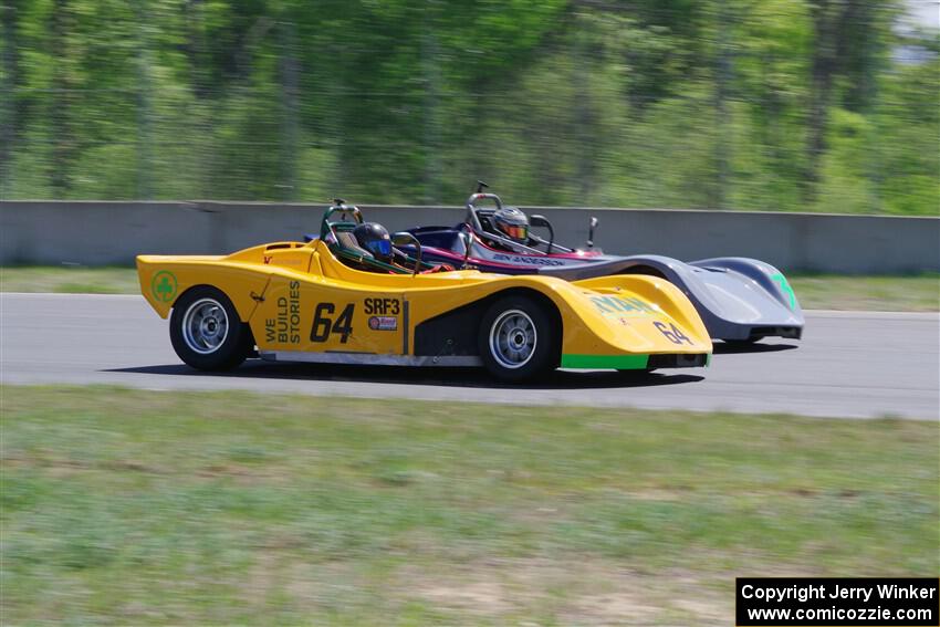 Matt Gray's and Ben Anderson's Spec Racer Ford 3s