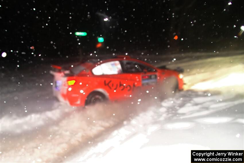 Conner Martell / Alex Gelsomino Subaru WRX STi on SS17, Shoreline-Sage Creek II.