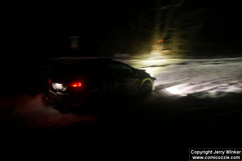 Nick Allen / Martin Brady Ford Fiesta Rally3 on SS17, Shoreline-Sage Creek II.