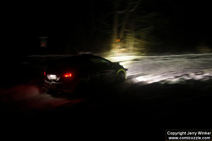 Nick Allen / Martin Brady Ford Fiesta Rally3 on SS17, Shoreline-Sage Creek II.