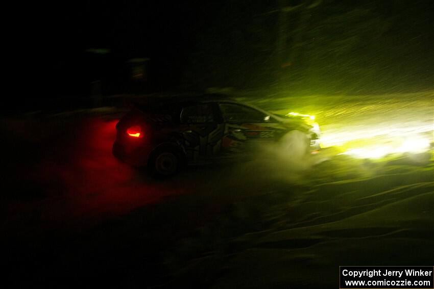 Cameron Steely / Bryce Proseus Ford Focus RS on SS17, Shoreline-Sage Creek II.