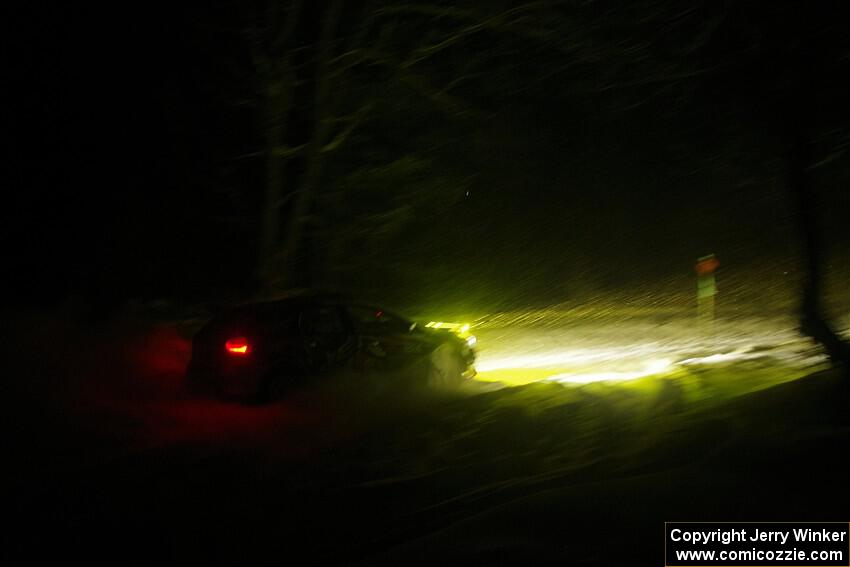 Cameron Steely / Bryce Proseus Ford Focus RS on SS17, Shoreline-Sage Creek II.