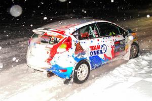 Chris Cyr / Glen Ray Ford Fiesta ST on SS17, Shoreline-Sage Creek II.