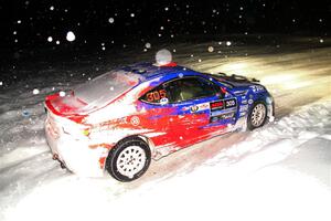 Santiago Iglesias / R.J. Kassel Subaru BRZ on SS17, Shoreline-Sage Creek II.