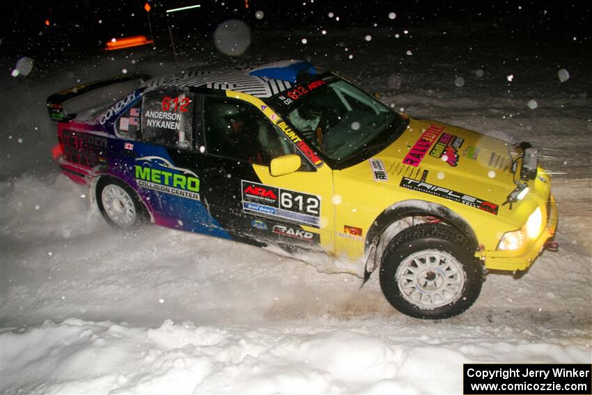 Matt Nykanen / Lars Anderson BMW 328i on SS17, Shoreline-Sage Creek II.