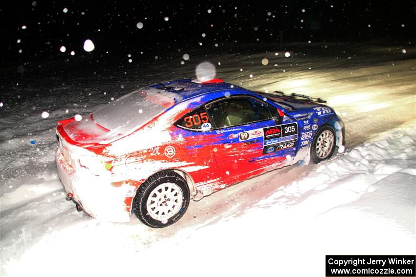 Santiago Iglesias / R.J. Kassel Subaru BRZ on SS17, Shoreline-Sage Creek II.