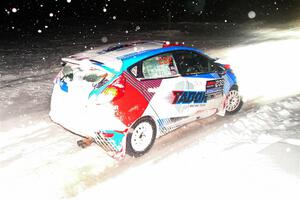 Mark Tabor / Kathryn Hansen Ford Fiesta ST on SS17, Shoreline-Sage Creek II.