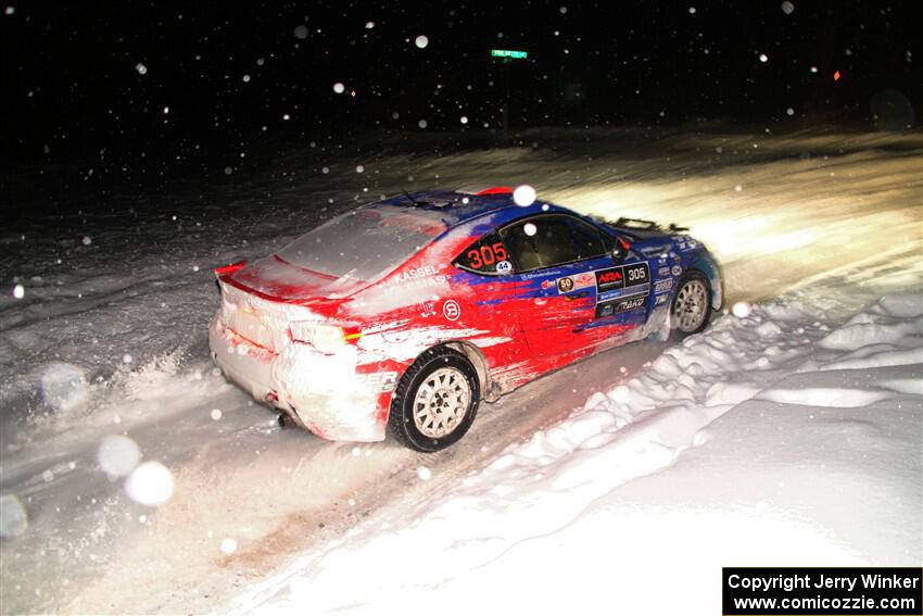 Santiago Iglesias / R.J. Kassel Subaru BRZ on SS17, Shoreline-Sage Creek II.
