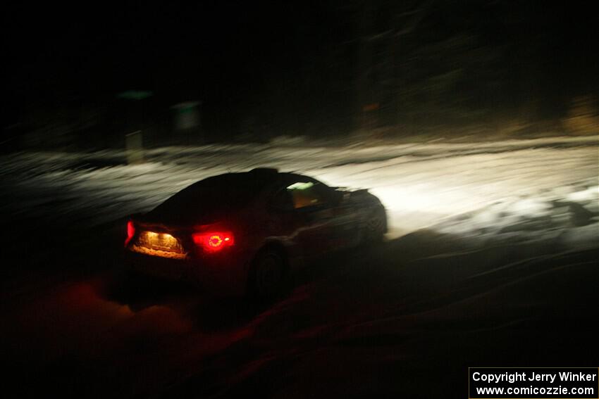 Santiago Iglesias / R.J. Kassel Subaru BRZ on SS17, Shoreline-Sage Creek II.