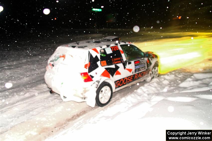 John Gusmano / Zack Goldstein VW GTI on SS17, Shoreline-Sage Creek II.